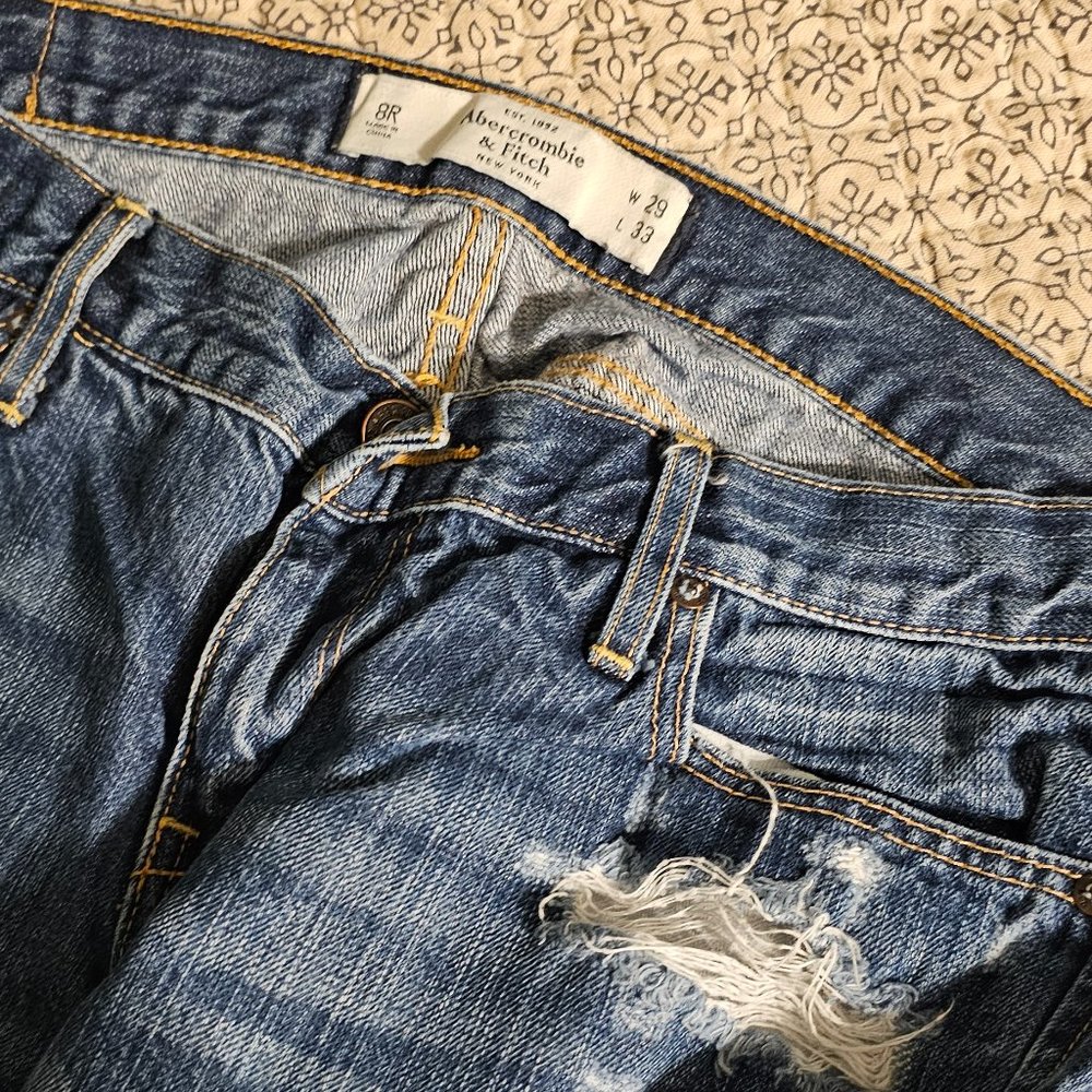 Abercrombie flared leg jeans